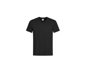 Stedman ST2300 - Herren-V-Ausschnitt-T-Shirt Black Opal