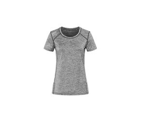 Stedman ST8940 - Recyceltes Sport-T-Shirt reflektiert Damen Grey Heather