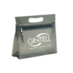 GiftRetail IT2558 - MOONLIGHT Transparente Kosmetiktasche Schwarz
