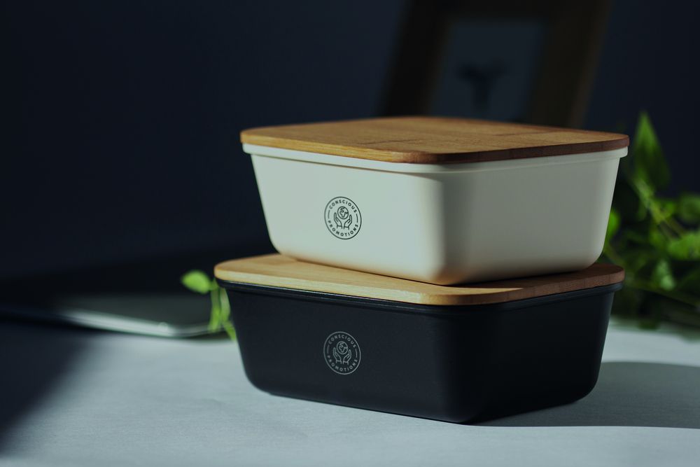 GiftRetail MO6240 - Lunchbox mit Bambusdeckel