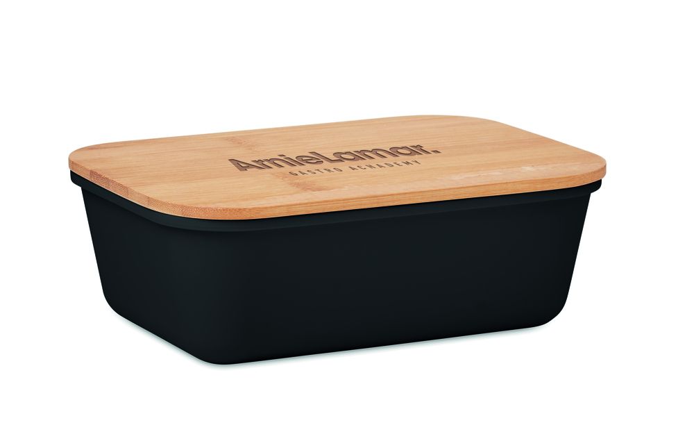 GiftRetail MO6240 - Lunchbox mit Bambusdeckel