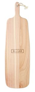 GiftRetail MO6310 - ARGOBOARD LONG Großes Servierbrett Wood