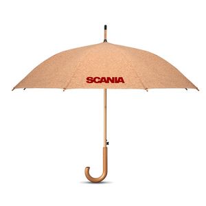 GiftRetail MO6494 - QUORA Regenschirm mit Kork Beige
