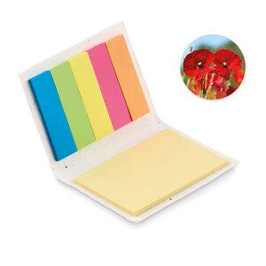 GiftRetail MO6510 - VISON SEED Samenpapier Memoblock