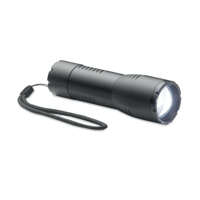 GiftRetail MO6591 - ENTA Kleine LED-Taschenlampe Alu