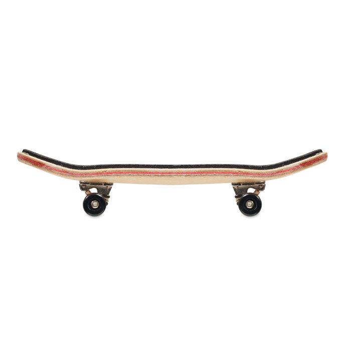 GiftRetail MO6594 - PIRUETTE Finger-Skateboard aus Holz