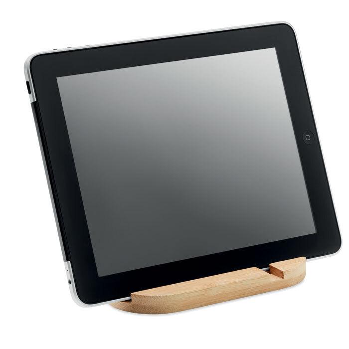 GiftRetail MO6603 - ROBIN Tablet/Phone Halter Bambus