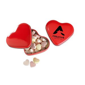 GiftRetail MO7234 - LOVEMINT Herzdose mit Bonbons Rot