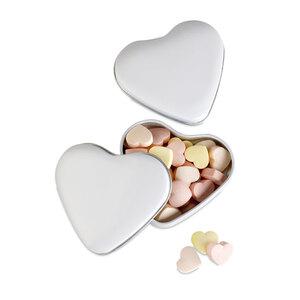 GiftRetail MO7234 - LOVEMINT Herzdose mit Bonbons