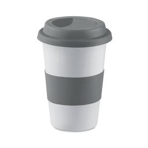 GiftRetail MO7683 - Keramiktasse mit Silikon