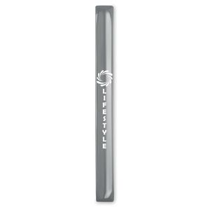 GiftRetail MO8282 - ENROLLO Snap-Reflektorband 32x3cm Silver
