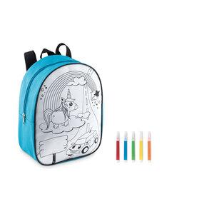 GiftRetail MO9207 - BACKSKETCHY Rucksack mit 5 Filzstiften