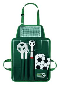 GiftRetail MO9223 - DONAU BALLY Fußball BBQ Set Green