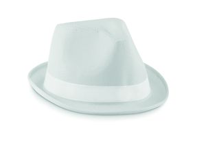 GiftRetail MO9342 - WOOGIE Farbiger Hut Weiß
