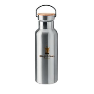 GiftRetail MO9431 - HELSINKI Isolierflasche 500ml matt silver