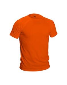Mustaghata RUNAIR - Aktives T-Shirt für Männer kurze Ärmel Orange