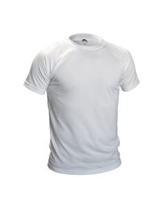 Mustaghata RUNAIR - Aktives T-Shirt für Männer kurze Ärmel Weiß