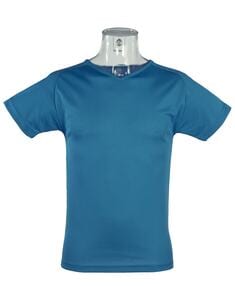 Mustaghata WINNER - Aktives T-Shirt für Männer kurze Ärmel & Raglantes 125G Ocean