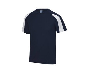 JUST COOL JC003 - CONTRAST COOL T French Navy / Arctic White