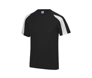 JUST COOL JC003 - CONTRAST COOL T Jet Black / Arctic White
