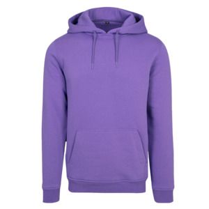 Build Your Brand BY011 - Schwerer Hoodie Ultra Violet