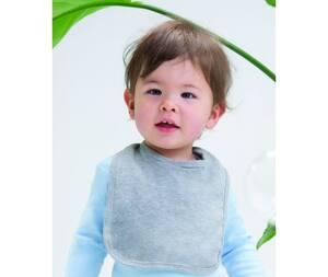 Babybugz BZ012 - Baby-Lätzchen Heather Grey Melange