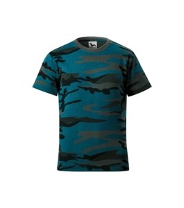 Malfini 149 - Camouflage T-shirt Kinder camouflage petrol