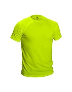 Mustaghata RUNAIR - Aktives T-Shirt für Männer kurze Ärmel Jaune fluo