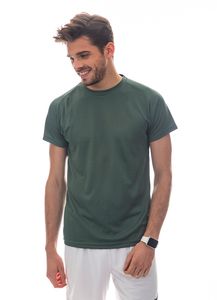 Mustaghata RUNAIR - Aktives T-Shirt für Männer kurze Ärmel Kaki Green