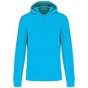 Kariban K4027 - Men's eco-friendly hooded sweatshirt Sea Turquoise