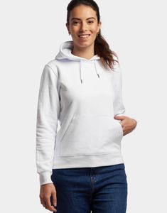 Les Filosophes ROUSSEAU - Bio -Baumwolle Unisex Hoodie in Frankreich hergestellt Weiß