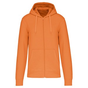 Kariban K4030 - Umweltfreundliches Kapuzensweatshirt mit Reißverschluss Herren Light Orange