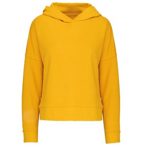 Kariban K494 - Bio-Damen-Sweatshirt Lounge mit Kapuze Mellow Yellow
