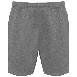 Kariban K7026 - ECO-FRIENDLY FLEECE BERMUDA SHORTS Grey Heather