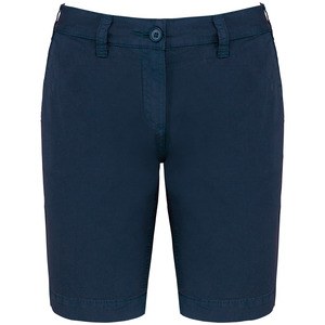 Kariban K753 - Bermuda-Shorts für Damen im ausgewaschenen Look Gewaschen Navy