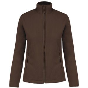 Kariban K907 - Maureen - Damen Fleecejacke Chocolate