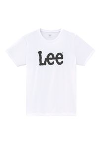 Lee L65 - Tee-Logo-T-Shirt Weiß