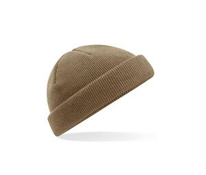 BEECHFIELD BF043R - RECYCLED MINI FISHERMAN BEANIE Biscuit