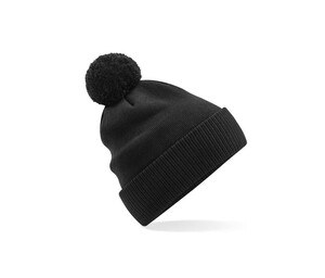 BEECHFIELD BF450N - ORGANIC COTTON SNOWSTAR® BEANIE Black