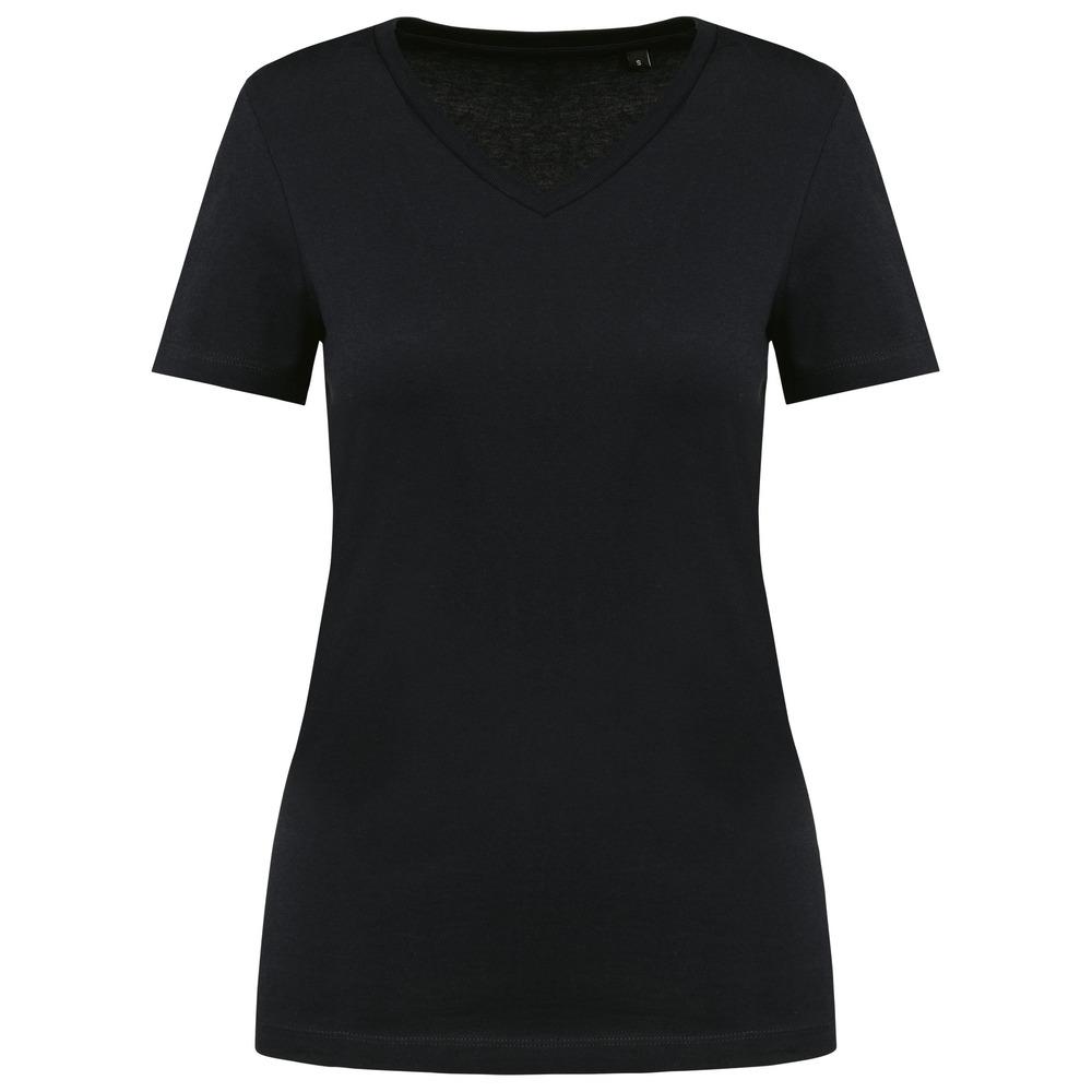 Kariban Premium PK305 - Supima® Damen-T-Shirt mit V-Ausschnitt und kurzen Ärmeln