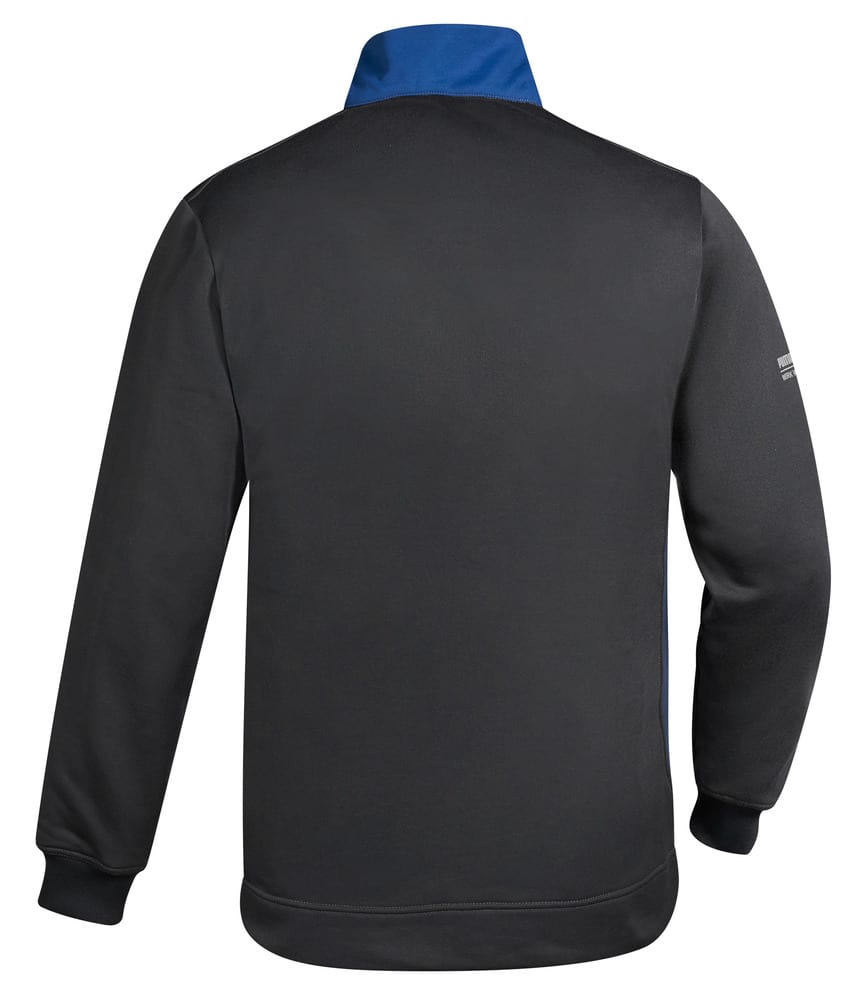 Puma Workwear PW4000 - Unisex-Sweatshirt mit Reißverschlusskragen