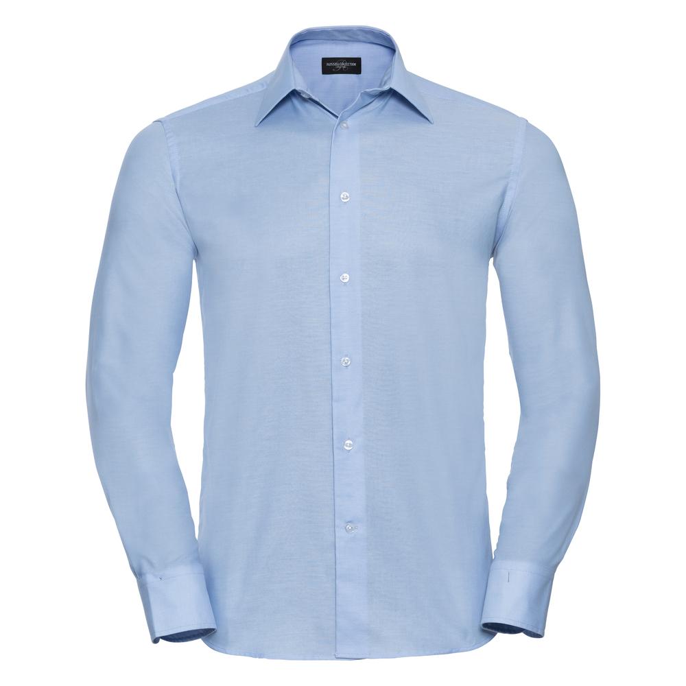 Russell RU922M - CAMISA OXFORD ENTALLADA MANGA LARGA