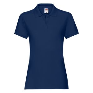 Fruit of the Loom SC63030 - Premium Damen-Polohemd Deep Navy