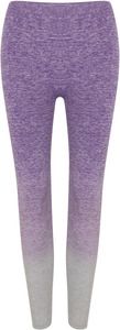 Tombo TL300 - Fade-out leggings Light Grey Marl / Purple Marl