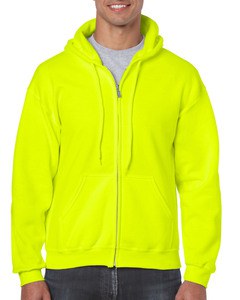 Gildan GIL18600 - Pullover mit Kapuzen mit voller Reißverschluss für ihn Sicherheit Green