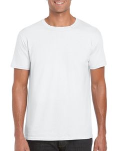 Gildan GIL64000 - T-Shirt Softstyle SS für ihn Weiß