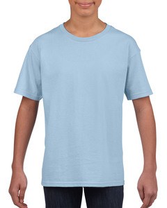 Gildan GIL64000B - T-Shirt Softstyle SS für Kinder Kinder helles blau