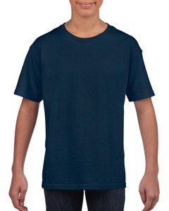 Gildan GIL64000B - T-Shirt Softstyle SS für Kinder Kinder Navy