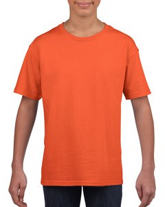 Gildan GIL64000B - T-Shirt Softstyle SS für Kinder Kinder Orange