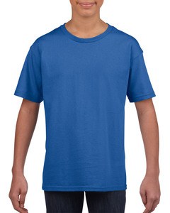 Gildan GIL64000B - T-Shirt Softstyle SS für Kinder Kinder Königsblau